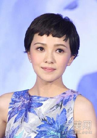 从校园村美到短发女王 郭采洁发型改变命运