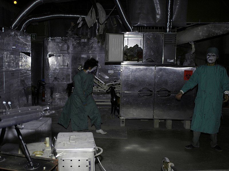 "恐怖医院"游戏馆亮相山西 引发年轻人追捧