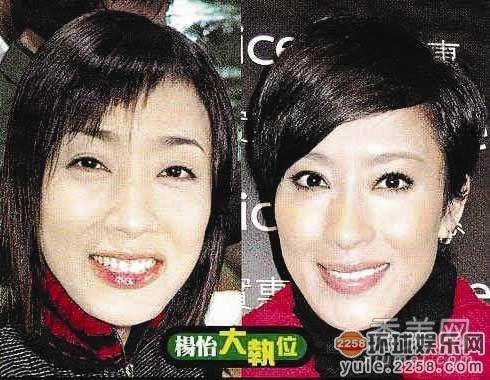 十大tvb花旦整形上瘾 杨怡李若彤整容失败
