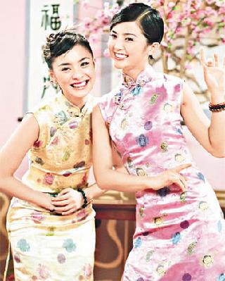 昆凌艳丽旗袍装曝光 女星穿旗袍谁最美?(2)