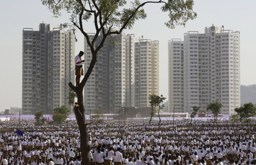 印度15万人参加民族主义极端组织集会