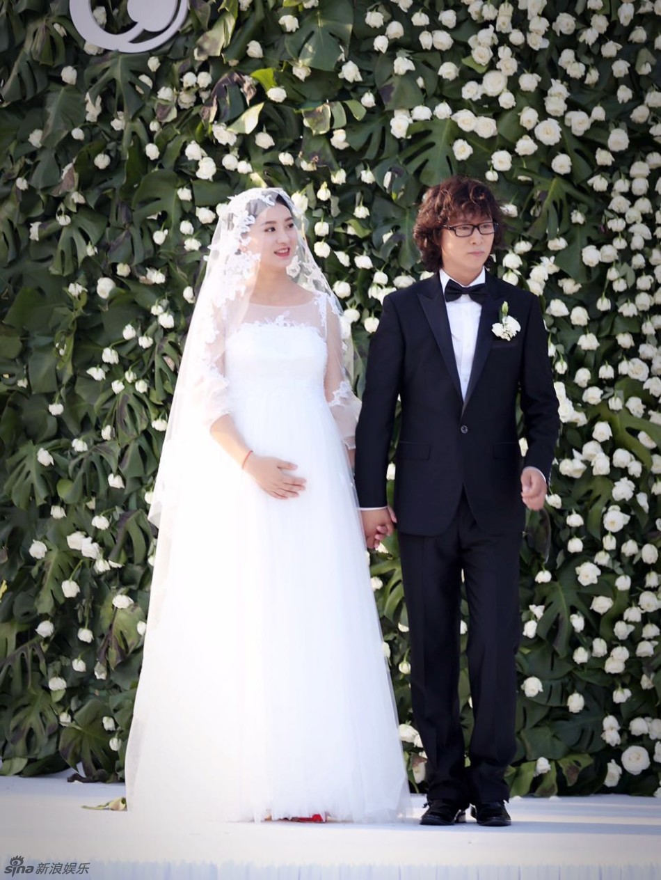 甄嬛传 沈眉庄 斓曦 挺孕肚大婚  郑晓龙证婚