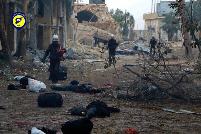 叙利亚政府军发动突击 阿勒颇街头尸横遍野