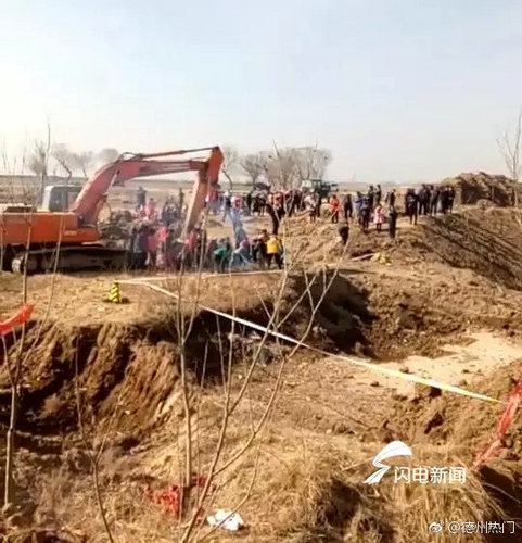 一则"德州临邑县孟寺镇枣园村发现一座古墓!"的消息引发网友关注.