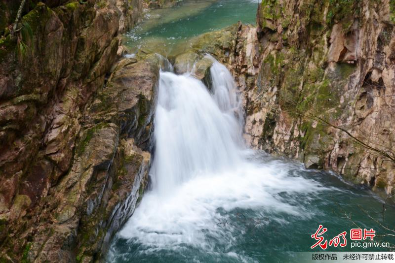 黄山桃花溪:烟雨霏霏飞珠溅玉