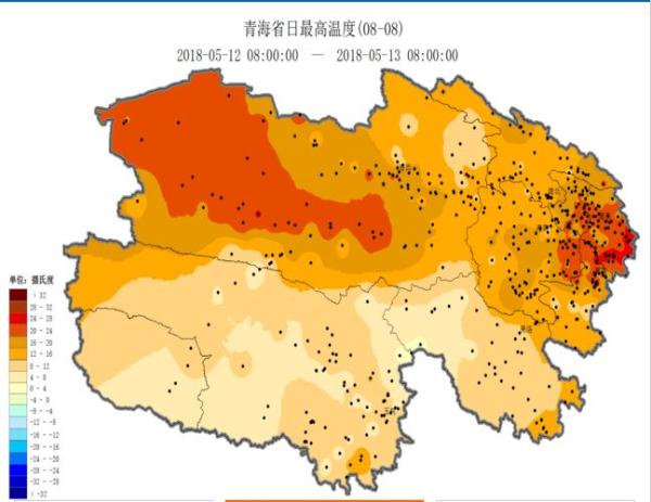 今天西宁城东破30℃,明天最高温28℃!未来几天