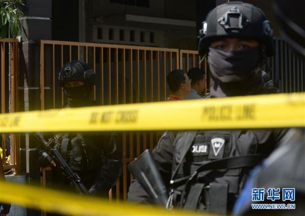 印尼警方调查泗水警局总部遇袭事件