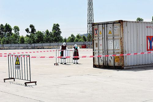 广州海关隶属佛山海关驻三水办事处组织了一次