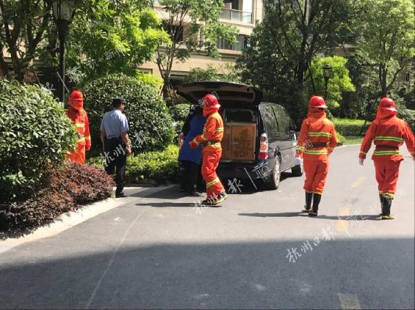 杭州一住宅区突发火灾 1人身亡 杭州一住宅区突发火灾 1人身亡