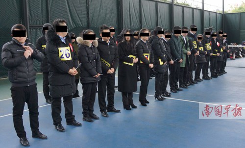 桂林破获一起特大电信诈骗案 抓获150多名嫌疑人