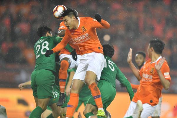 中超:北京中赫国安胜武汉卓尔