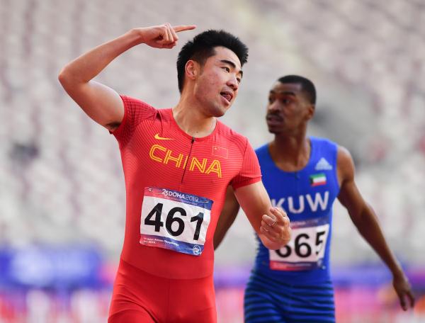 田径|多哈亚锦赛:谢文骏男子110米栏夺冠
