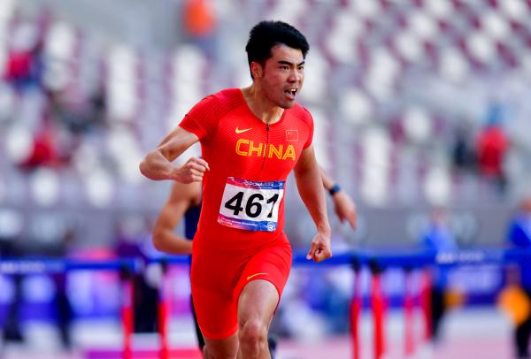田径|多哈亚锦赛:谢文骏男子110米栏夺冠