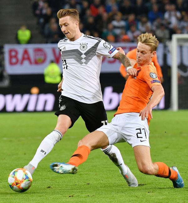 足球丨欧锦赛预选赛:荷兰胜德国