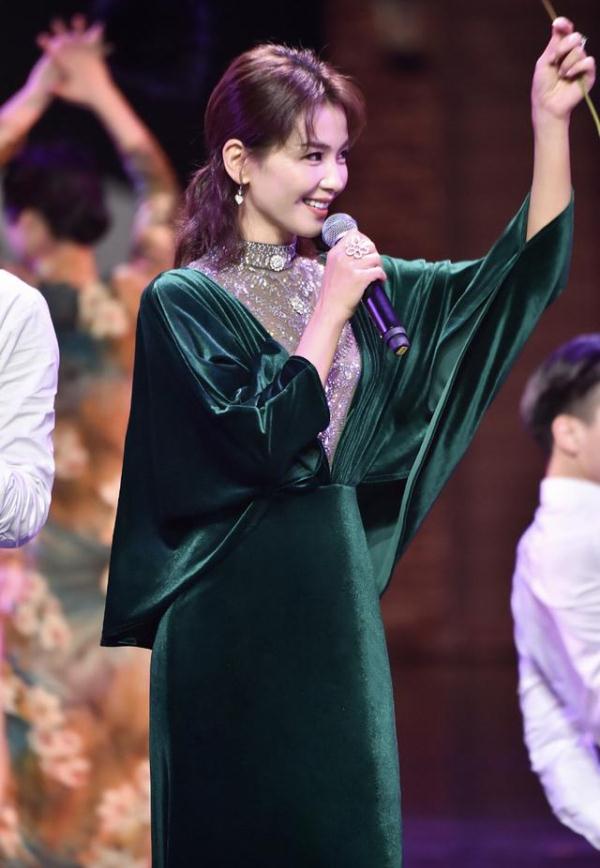 刘涛穿丝绒长裙美得像油画 刘涛穿丝绒长裙美得像油画