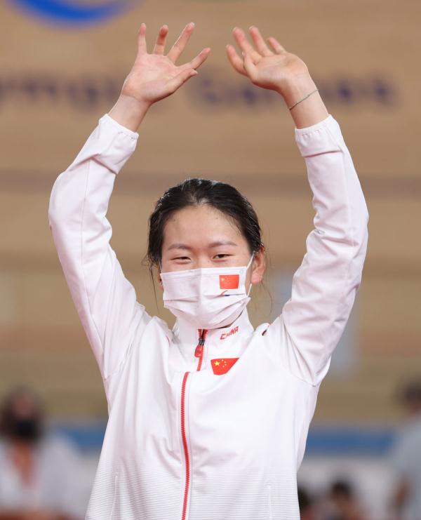 东京残奥会 王小梅获场地自行车女子c1-3级3000米个人追逐赛银牌