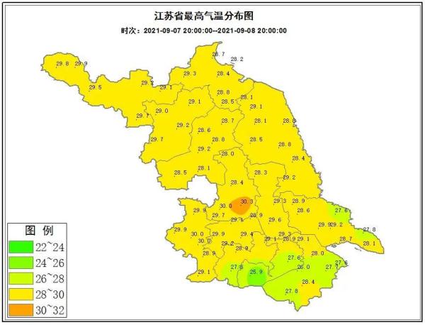 苏南大雨来报到,暑气余热未见消