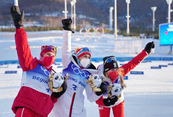 越野滑雪女子双追逐(7.5公里传统技术 7.