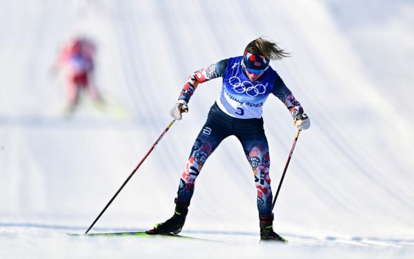 北京冬奥会越野滑雪女子双追逐比赛赛况