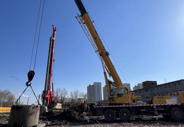 哈尔滨东三环快速路工程全面复工预计2022年底实现三环路全线闭合