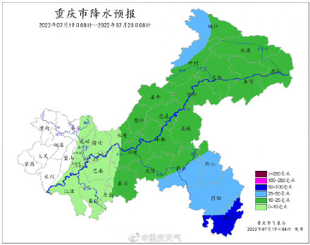 重庆今日大部地区仍有阵雨或雷雨中心城区难超31