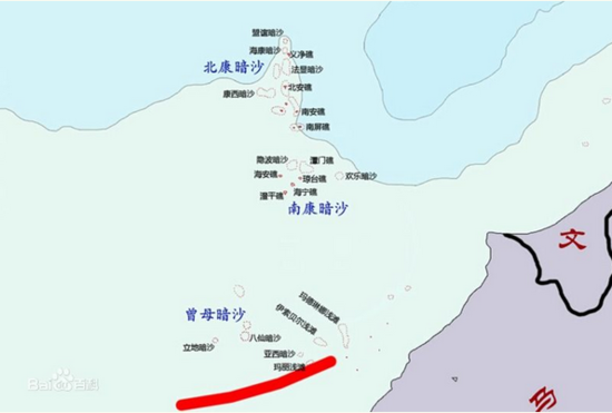 中国和马来西亚舰艇在南海琼台礁附近对峙