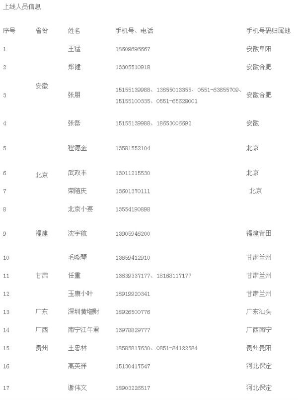 山东公布涉疫苗案24省份和买卖疫苗人员名单