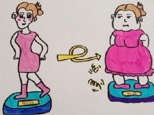 女孩 为救妈妈胖20斤  愿望和妈妈一起手术 图片