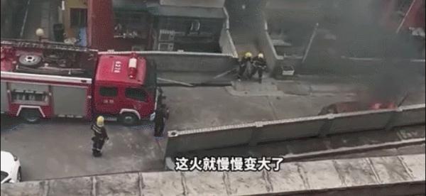 监控记录了“熊孩子”闯祸的全过程