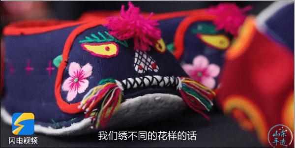 两万多针制作一顶虎头帽 费县手绣年产值超800万