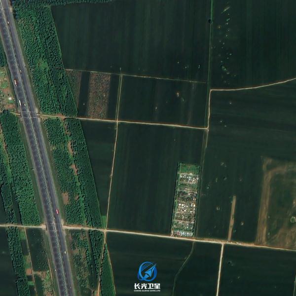 壮观！卫星目击：中国麦田绘出丰收画卷