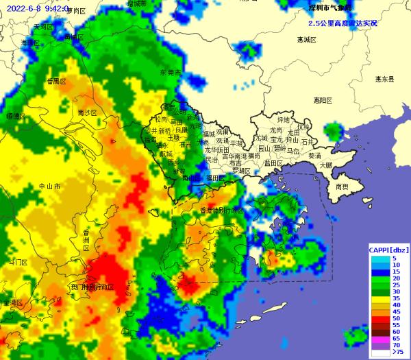 注意！深圳发布橙色暴雨预警，5大预警生效！