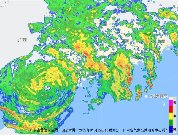 “暹芭”已进入广西，今日广州将持续强降水……