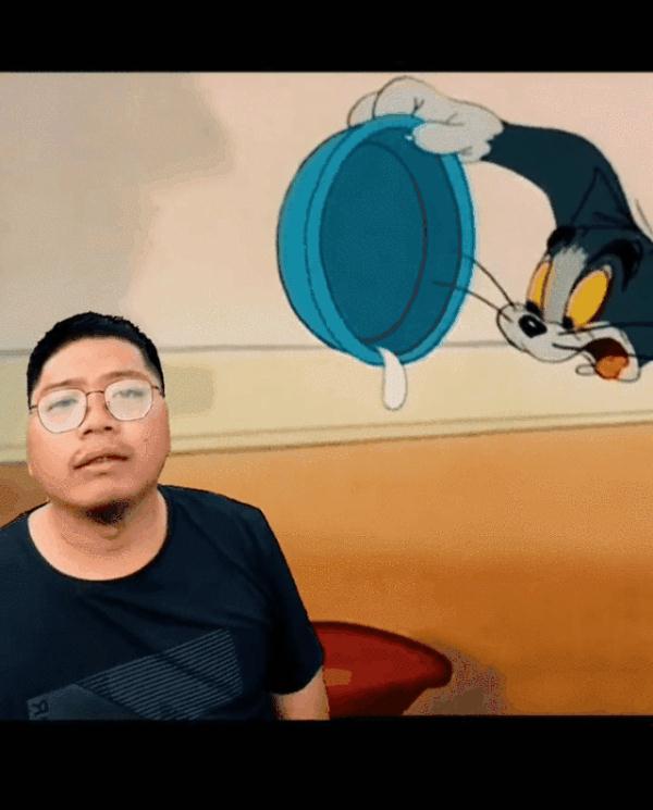 “你这背景太假了”是什么梗？引发全网P图大赛