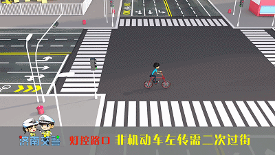 电动车左转弯走“捷径”，不戴头盔受重伤！