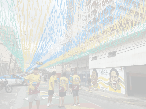 卡塔尔世界杯 | 记者手记：最美看球街道，巴西人的一些坚守