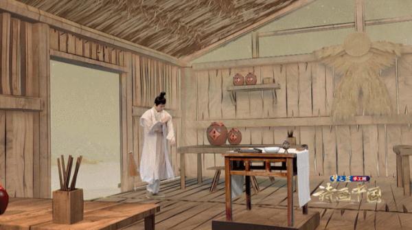 瞿弦和朗声吟诗,李响雪中起舞,诗舞相伴入画《柴门掩雪图》轴 瞿弦和朗声吟诗,李响雪中起舞,诗舞相伴入画《柴门掩雪图》轴