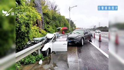 危险！厦门高速连发多起事故！全因......监控实拍→