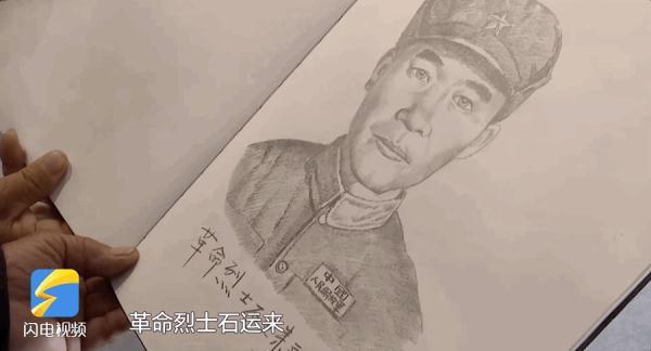 85岁老人寻亲未果跪拜烈士父亲画像，时隔74年父子俩终于“见面”了