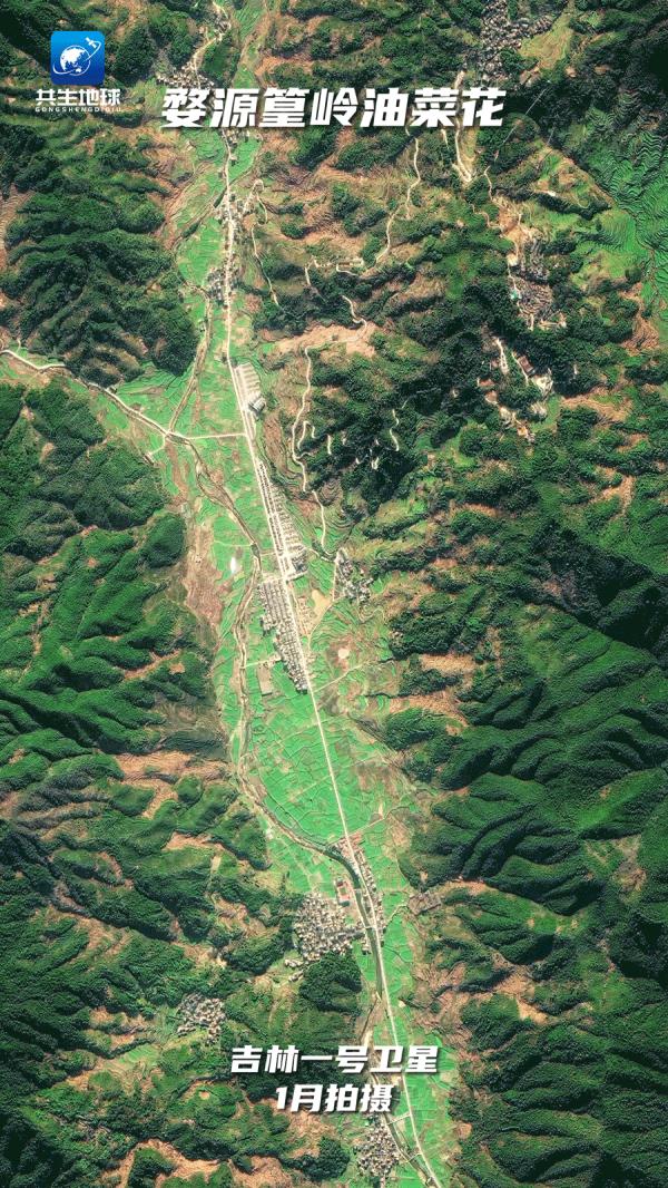 太空视角带你“瞰”春分时节的花开中国 太空视角带你“瞰”春分时节的花开中国