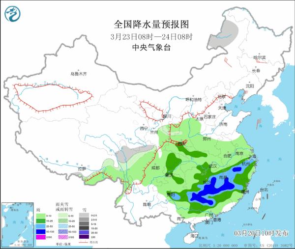 冷空气即将到广西！带来暴雨+降温天气，还有大风和冰雹！