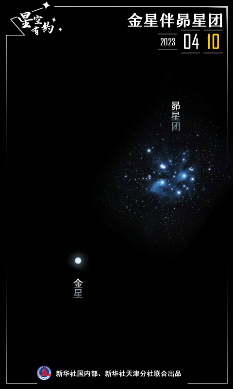 就在今晚，金星伴“猫爪”