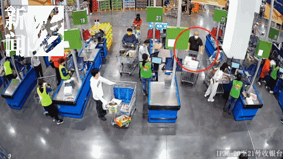 沪上网红超市开业！男子“浑水摸鱼”，被抓后说为了母亲？