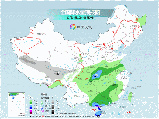 立秋后最明显冷空气席卷我国大部，看看哪儿会下雪
