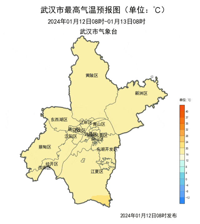 武汉最高气温将冲上20℃！但反转在即
