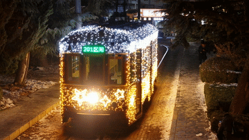 这辆电车，开往冬日的童话世界