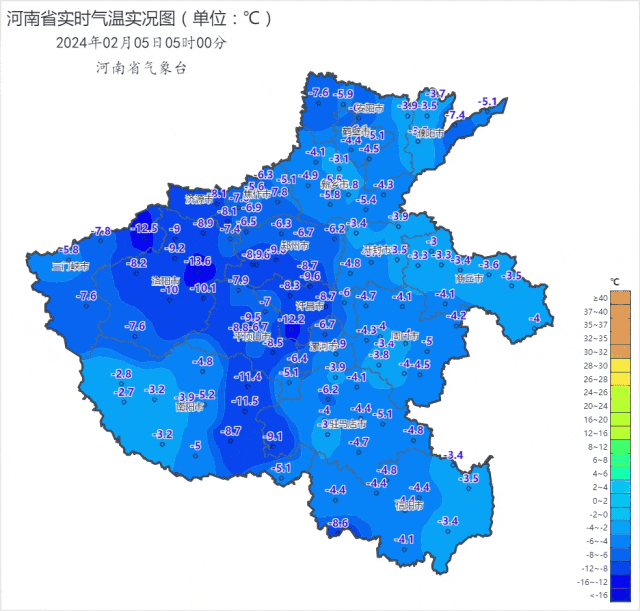 最低温度零下14℃！河南雨雪退场但低温持续