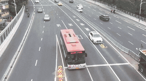 隧道里这一幕，被拍下来了！