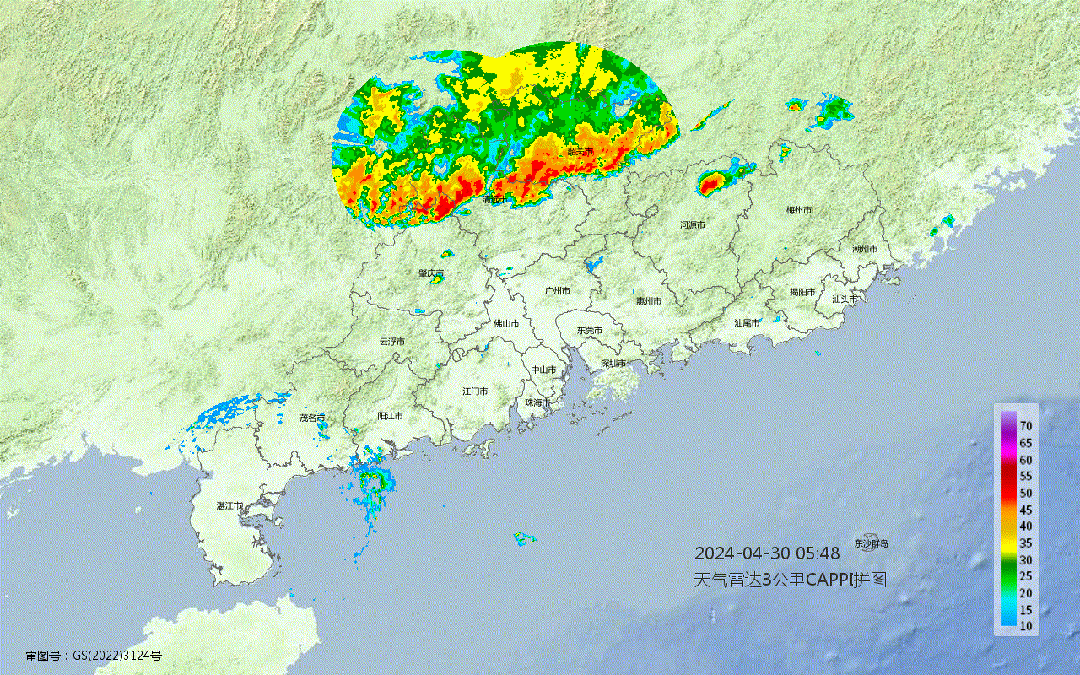 飑线携强对流逼近广州，多区雷雨大风橙色预警信号生效！最强狂风暴雨或在这个时段