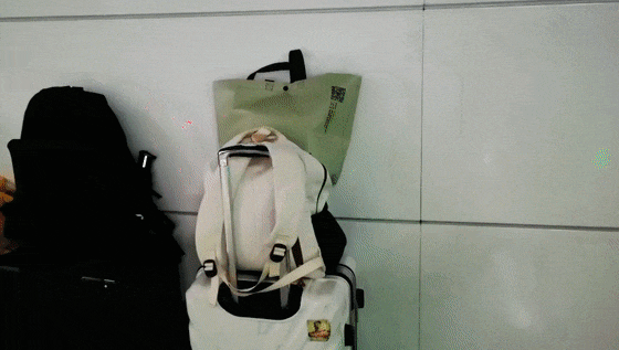 地铁站内行李“排长龙”？这道“风景线”太暖心